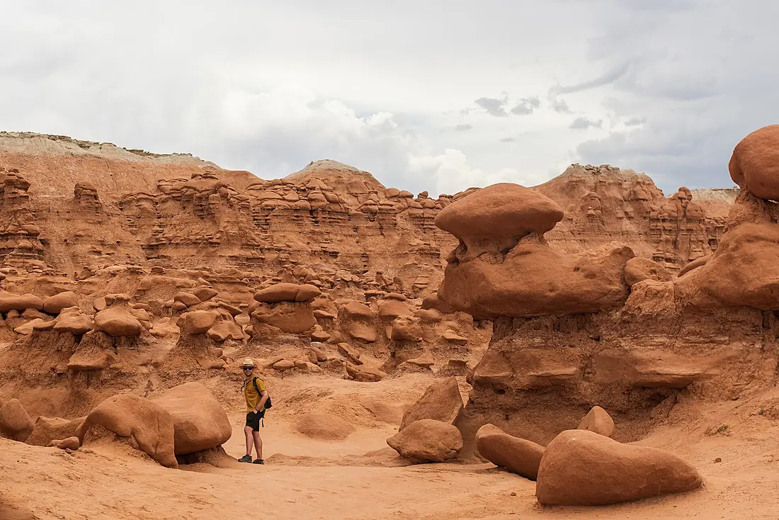 Amongst goblins (Goblin Valley State Park)
