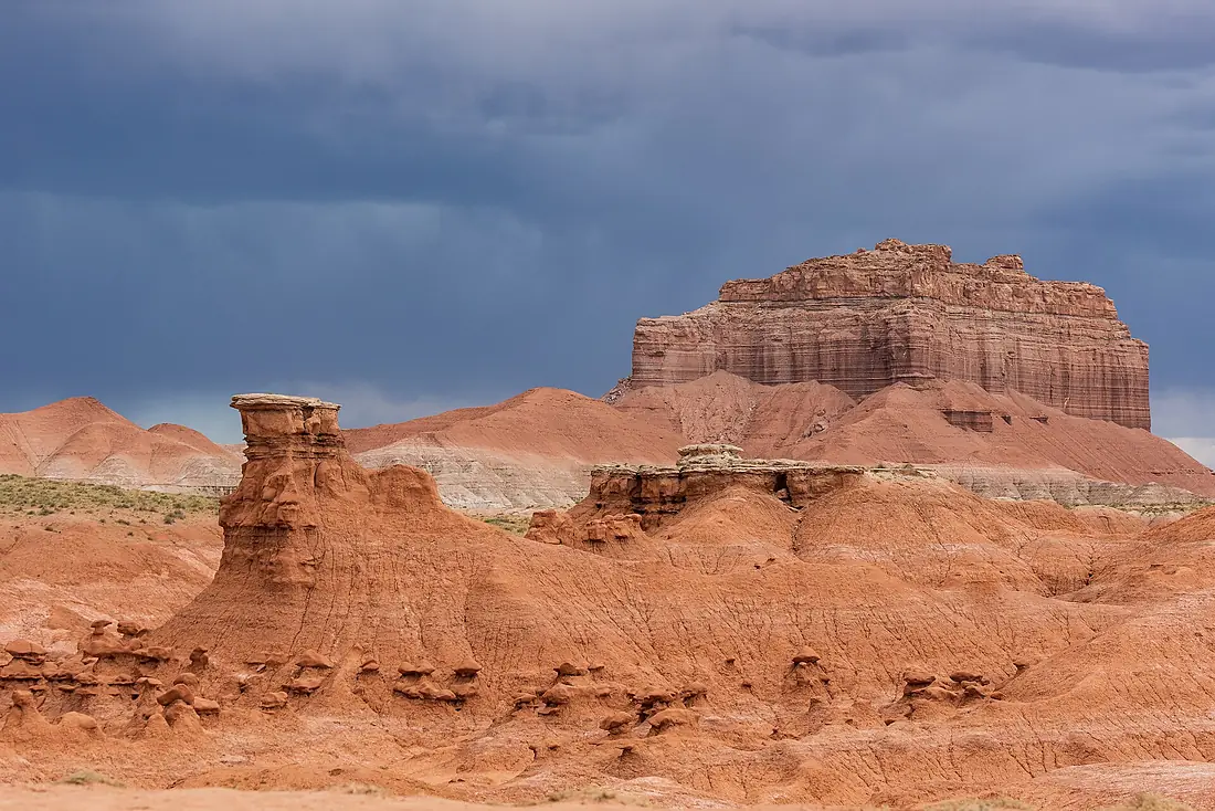 Approaching the Castle - Goblin Valley State Park