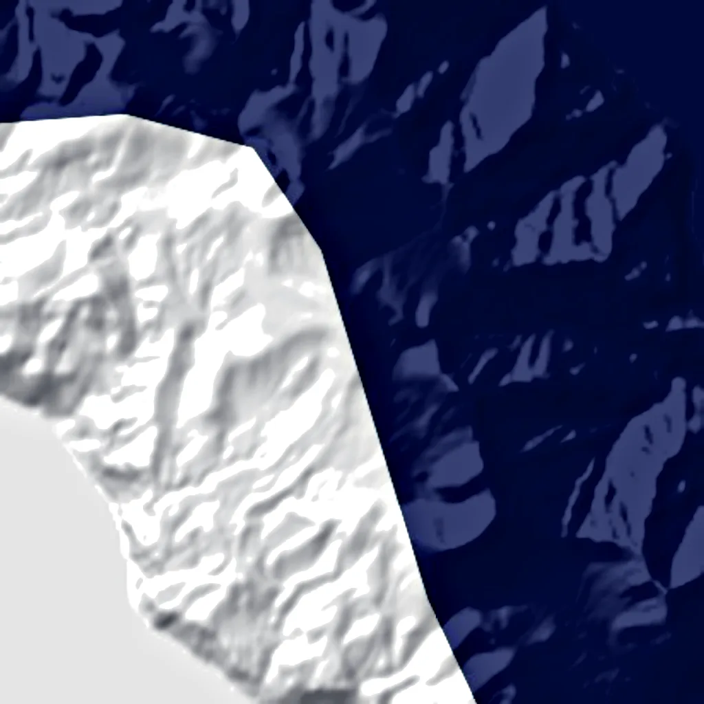 Gough Island seen from above (Sentinel-2)