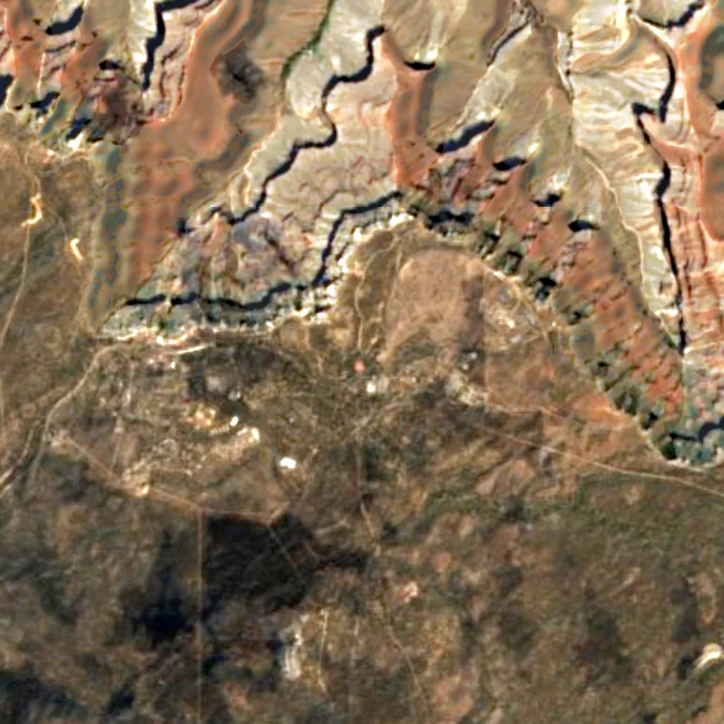 Grand Canyon National Park seen from above (Sentinel-2)