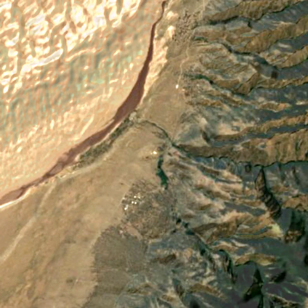 Great Sand Dunes National Park and Preserve seen from above (Sentinel-2)