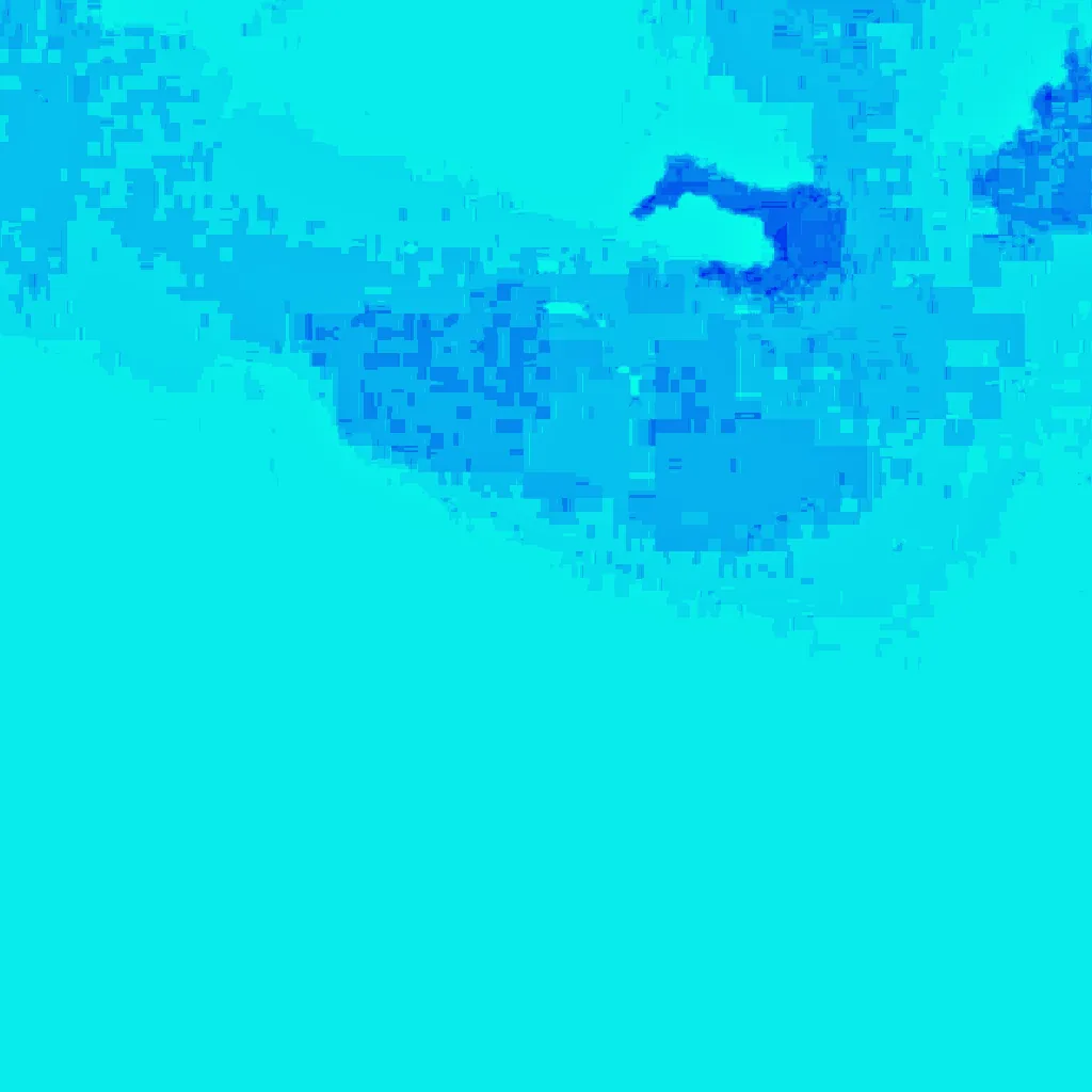 Great Slave Lake seen from above (Sentinel-2)