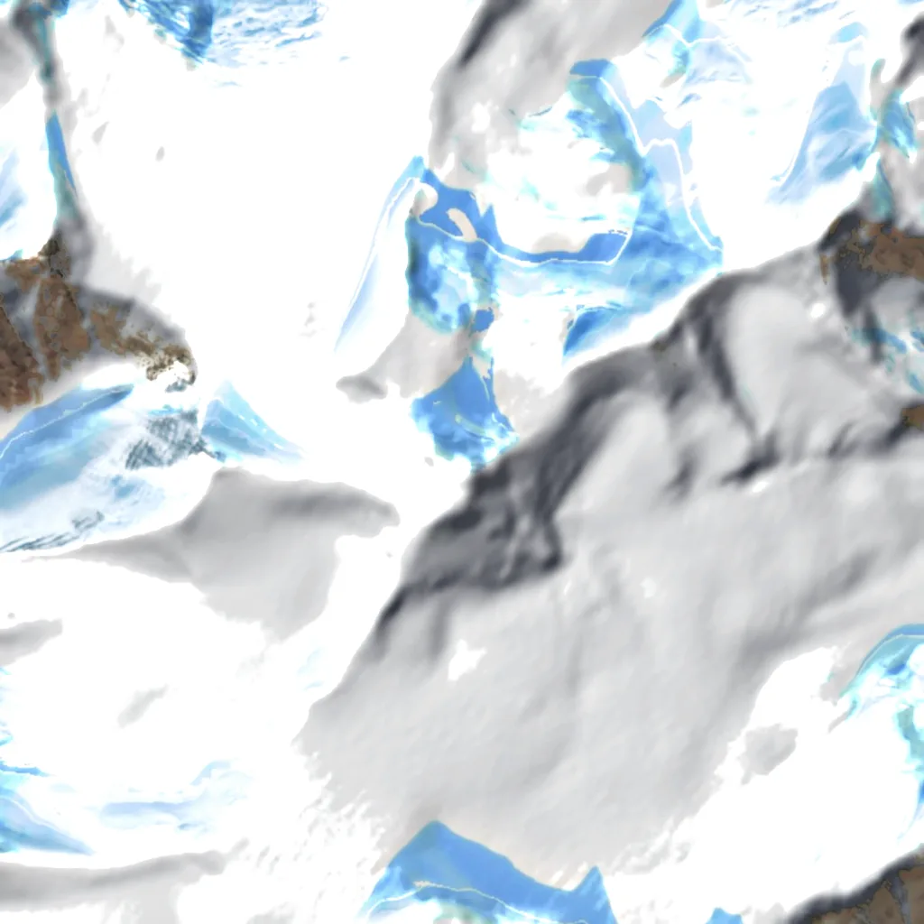 Gunnbjørn Fjeld seen from above (Sentinel-2)