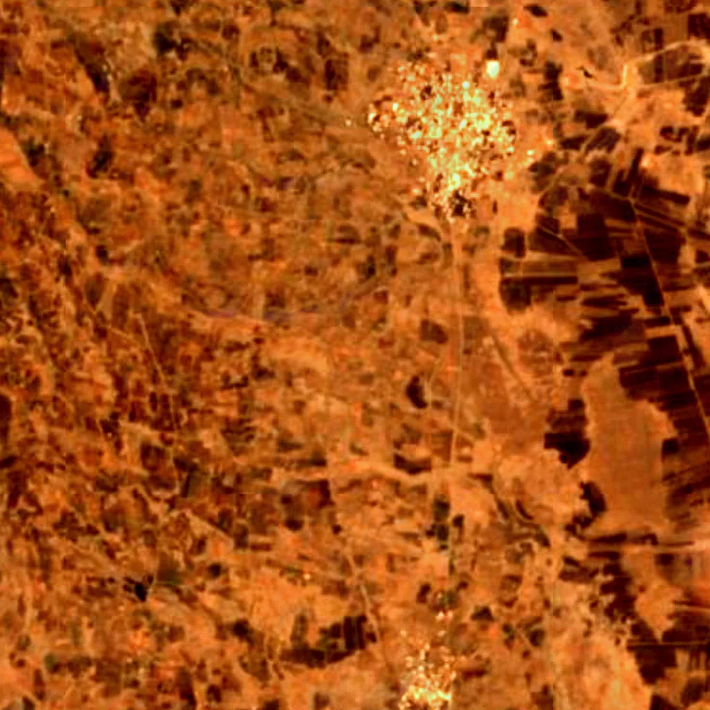 Harrat al-Sham seen from above (Sentinel-2)