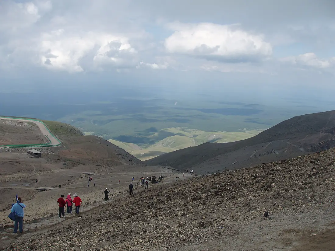 View at Heaven Lake