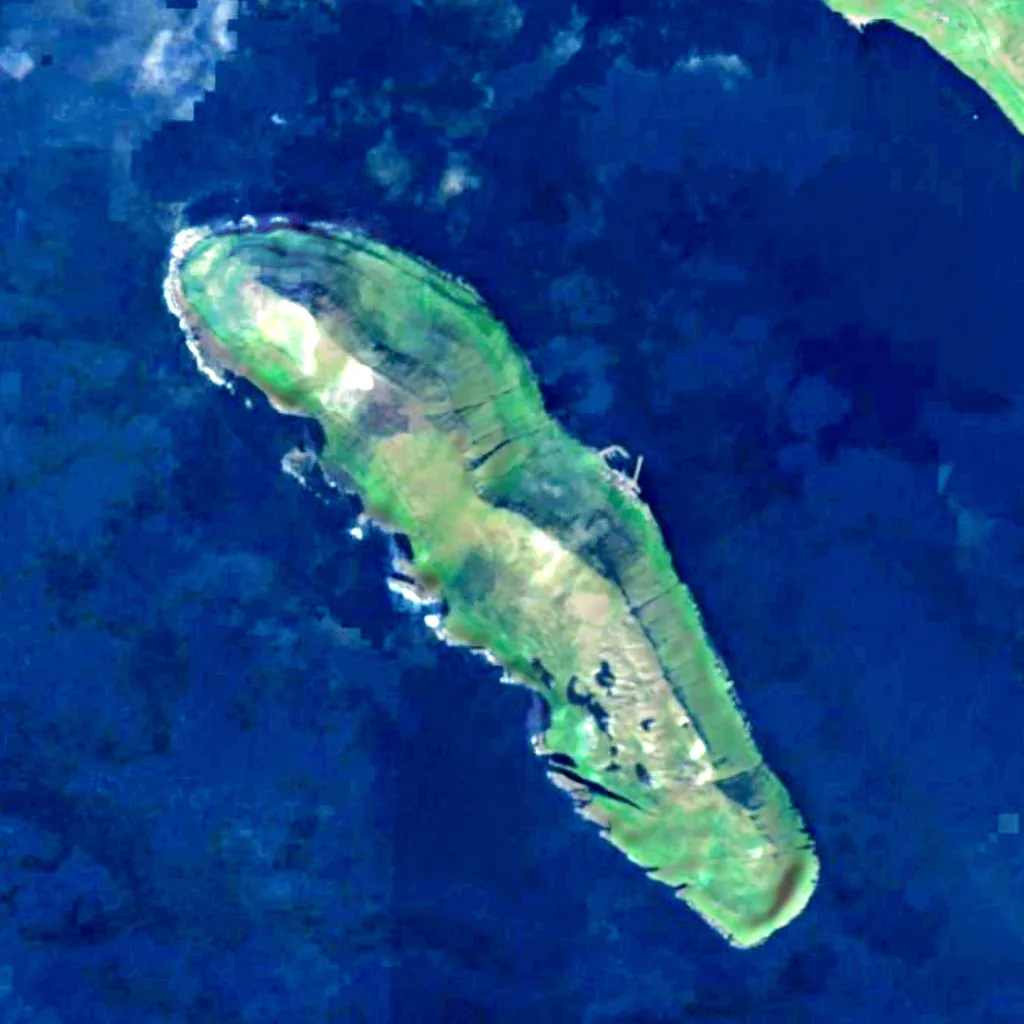 Hestur seen from above (Sentinel-2)