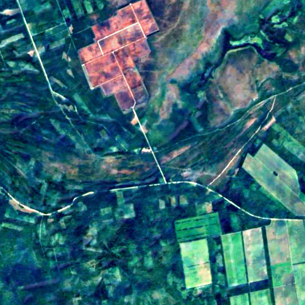 Hiiumaa seen from above (Sentinel-2)