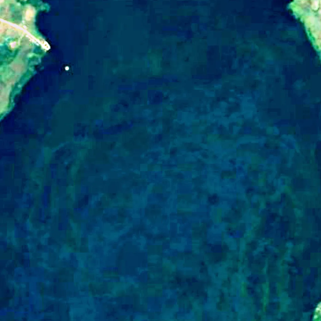 Indawgyi Lake seen from above (Sentinel-2)