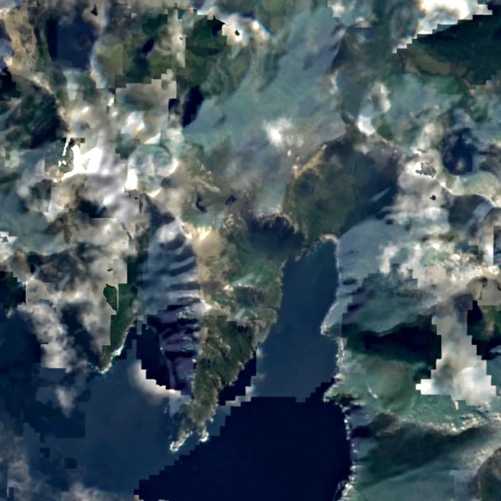 Isla de los Estados seen from above (Sentinel-2)