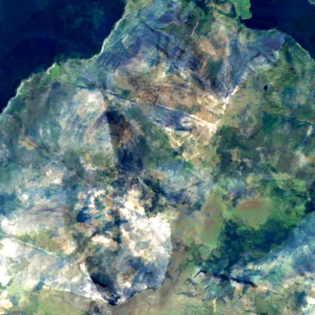 Isle of Mull seen from above (Sentinel-2)