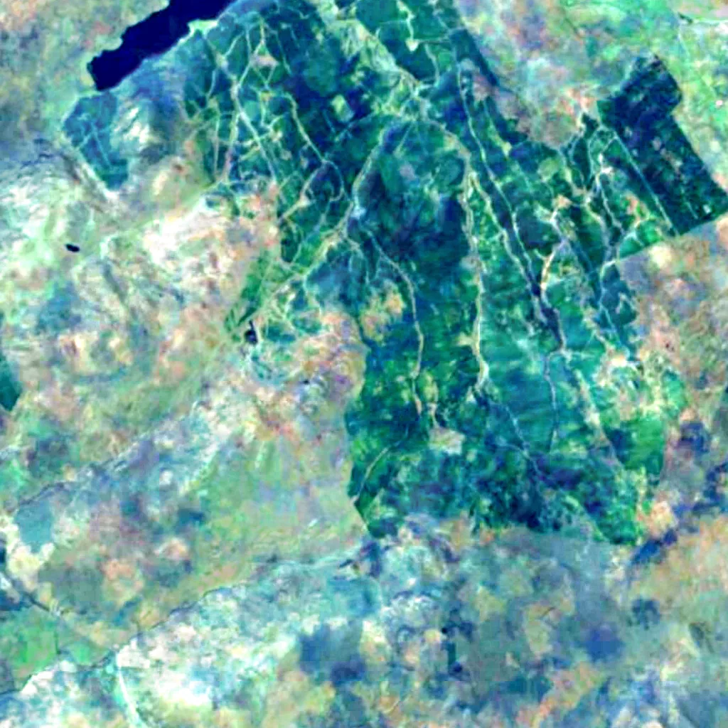 Isle of Skye seen from above (Sentinel-2)