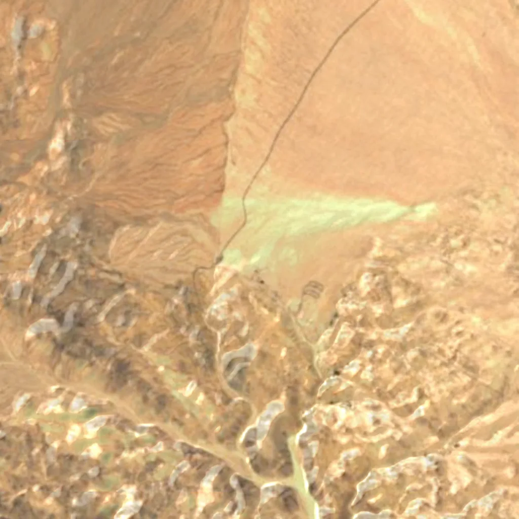 Joshua Tree National Park seen from above (Sentinel-2)