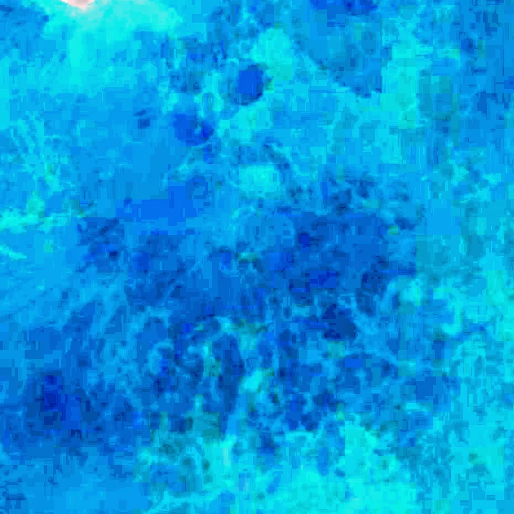 Kakhovka Reservoir seen from above (Sentinel-2)