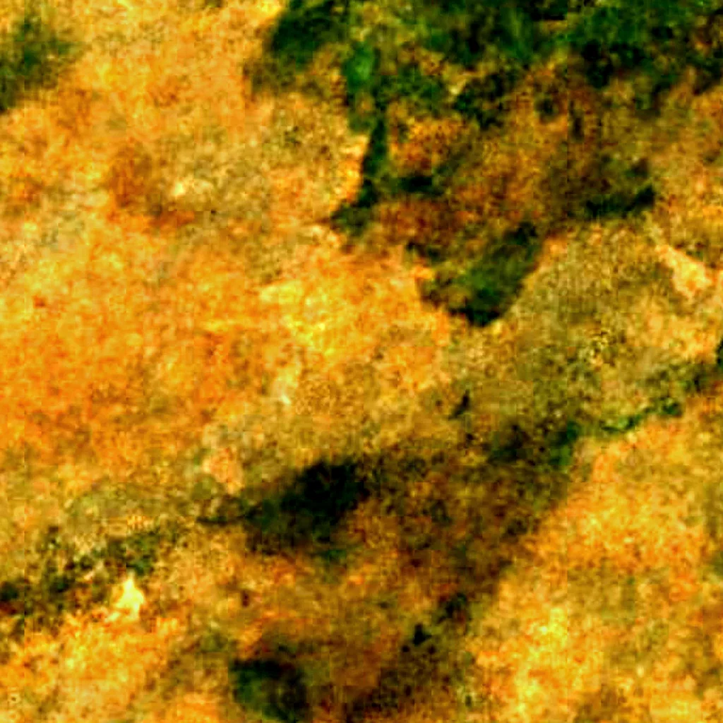 Kalahari Desert seen from above (Sentinel-2)