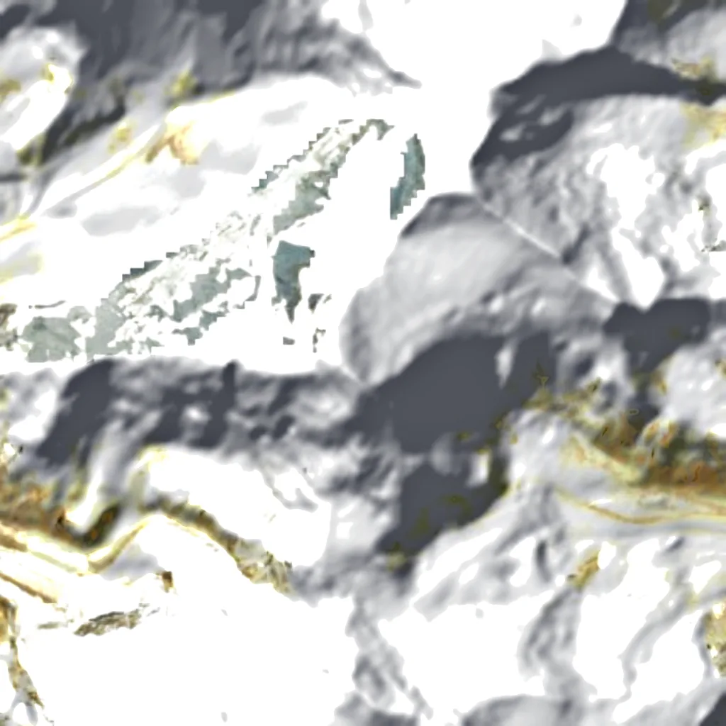 Kamet seen from above (Sentinel-2)
