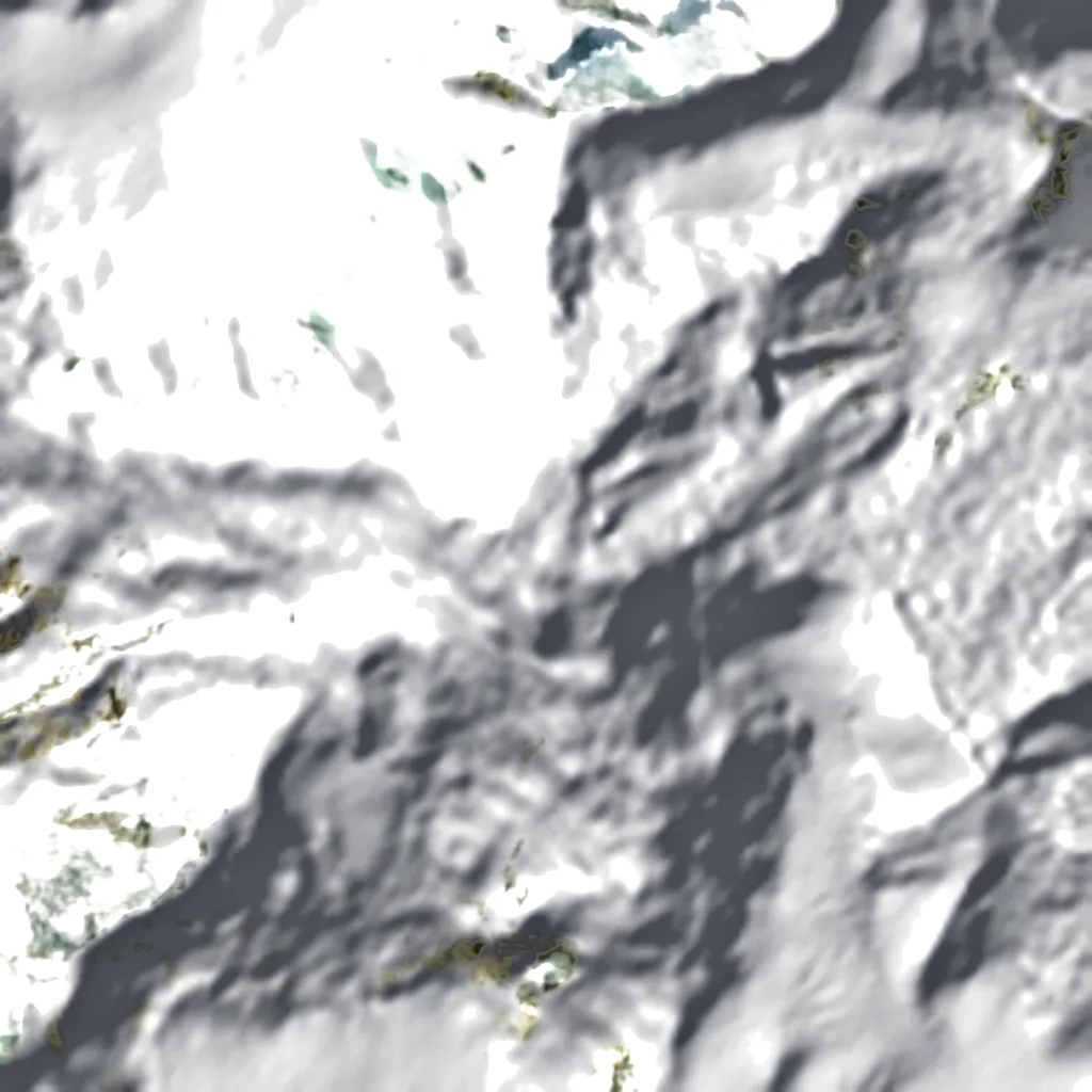 Kanjut Sar seen from above (Sentinel-2)