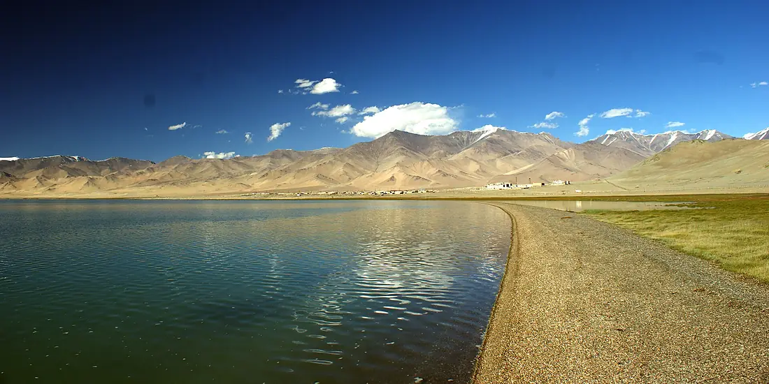 Karakol Lake and Village
