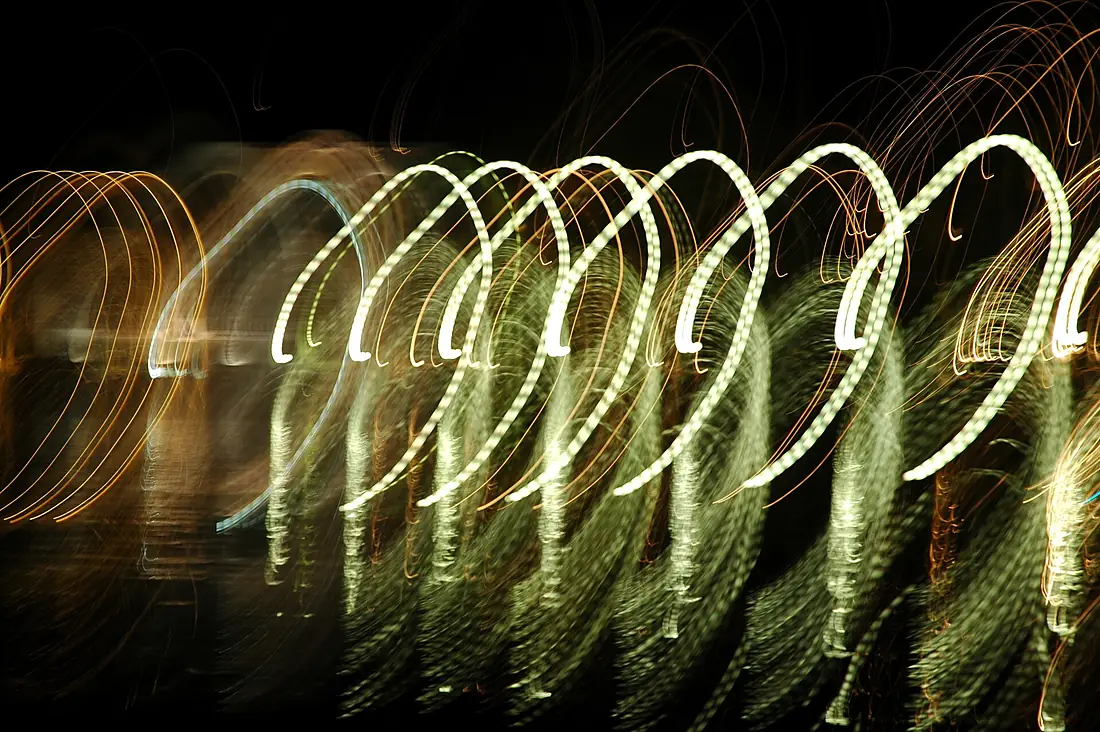 Fireworks easter Kea, Cyclades