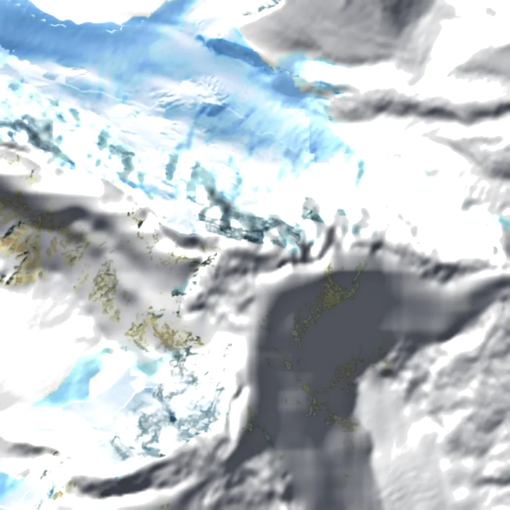 King Peak seen from above (Sentinel-2)