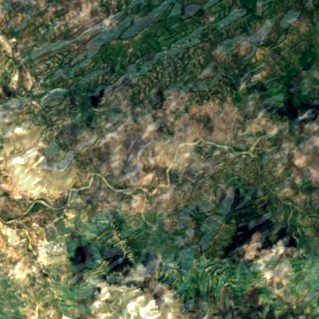 La Guajira Desert seen from above (Sentinel-2)