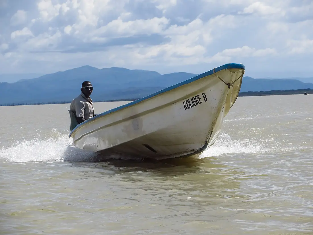 Boat riding in Baringo