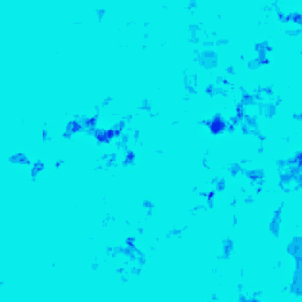 Lake Edward seen from above (Sentinel-2)