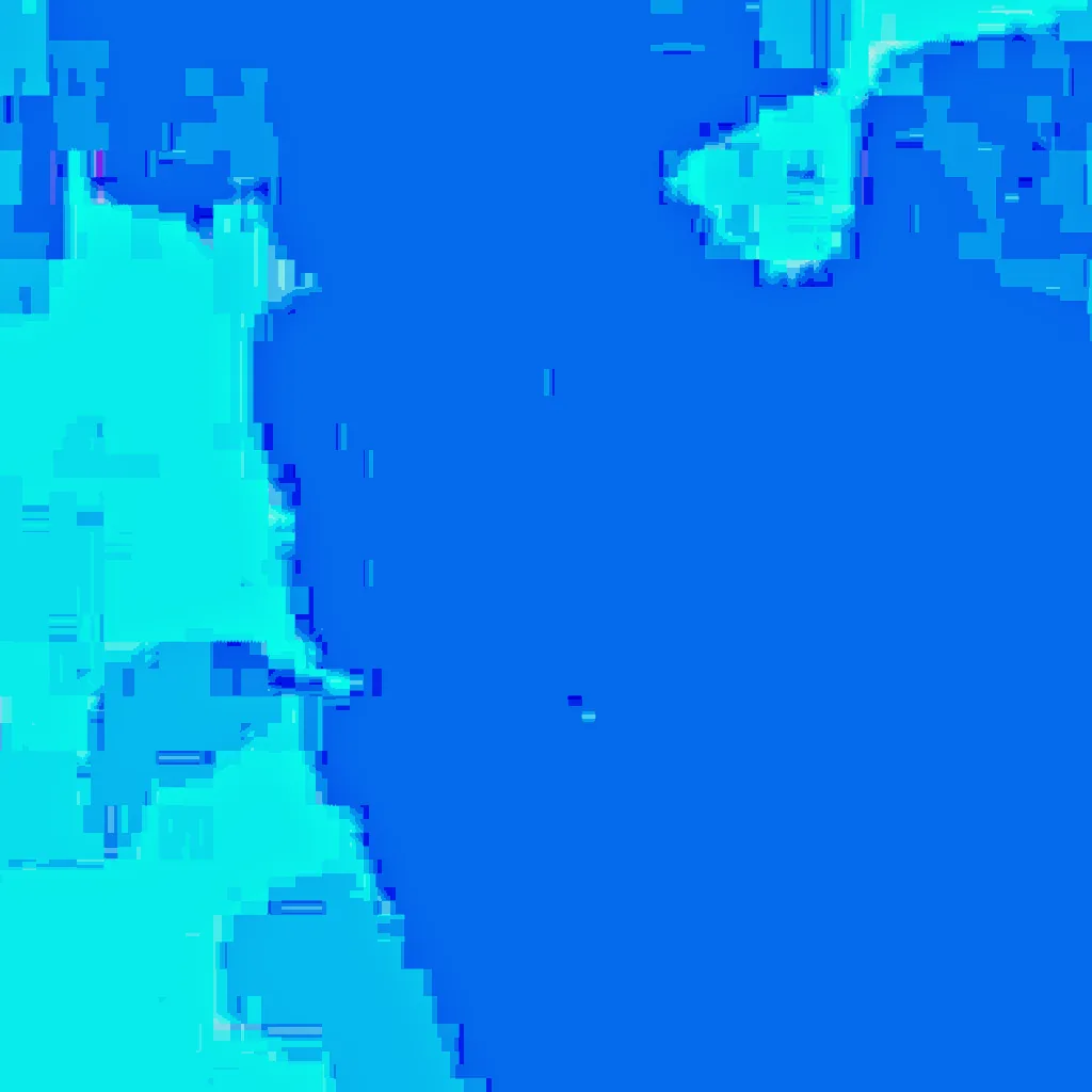 Lake Junín seen from above (Sentinel-2)