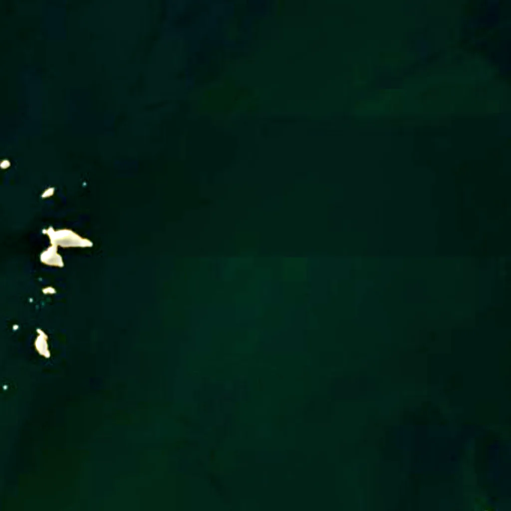 Lake Nasser seen from above (Sentinel-2)