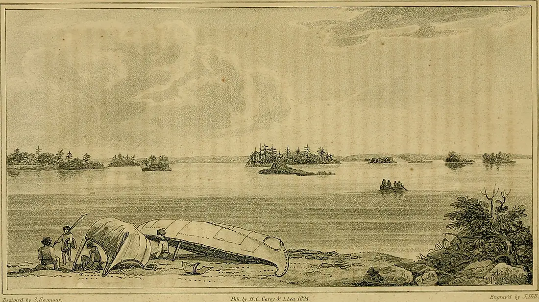 Narrative of an expedition to the source of St. Peter's river, Lake Winnepeek, Lake of the Woods, &c., performed in the year 1823, under the command of Stephen H. Long (1824) (14783651173)