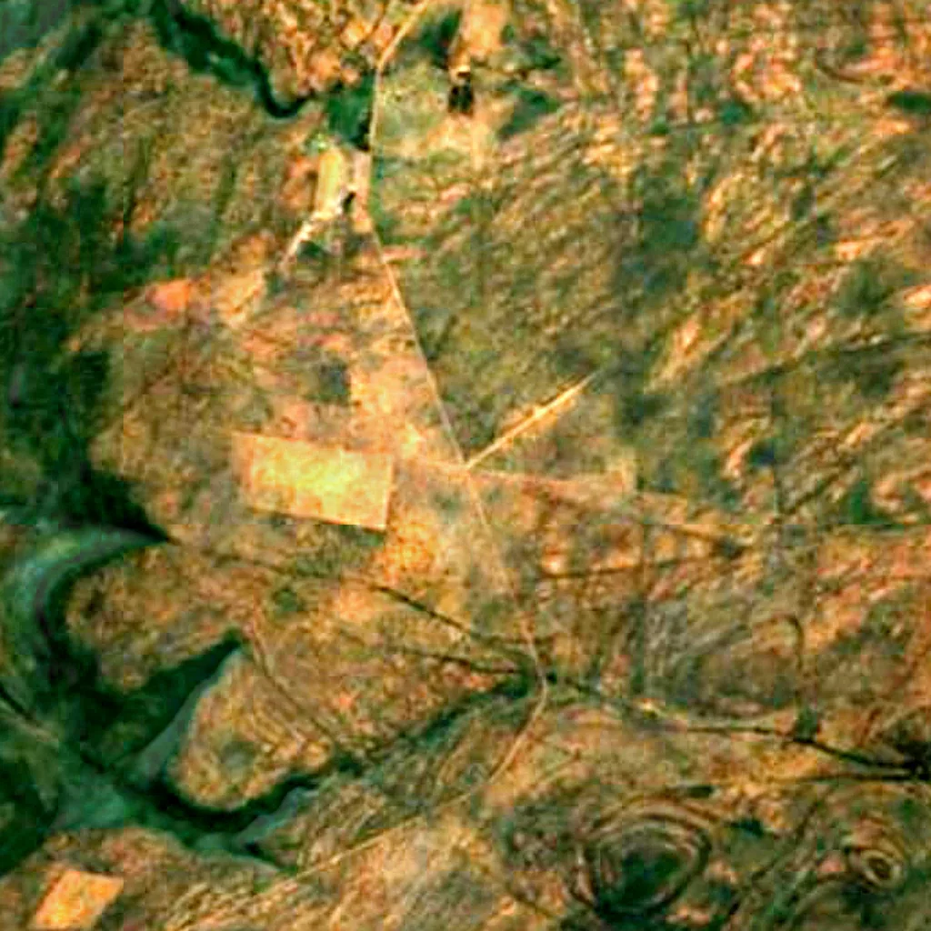 Lapalala Wilderness seen from above (Sentinel-2)