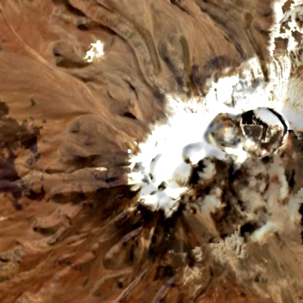 Lascar seen from above (Sentinel-2)