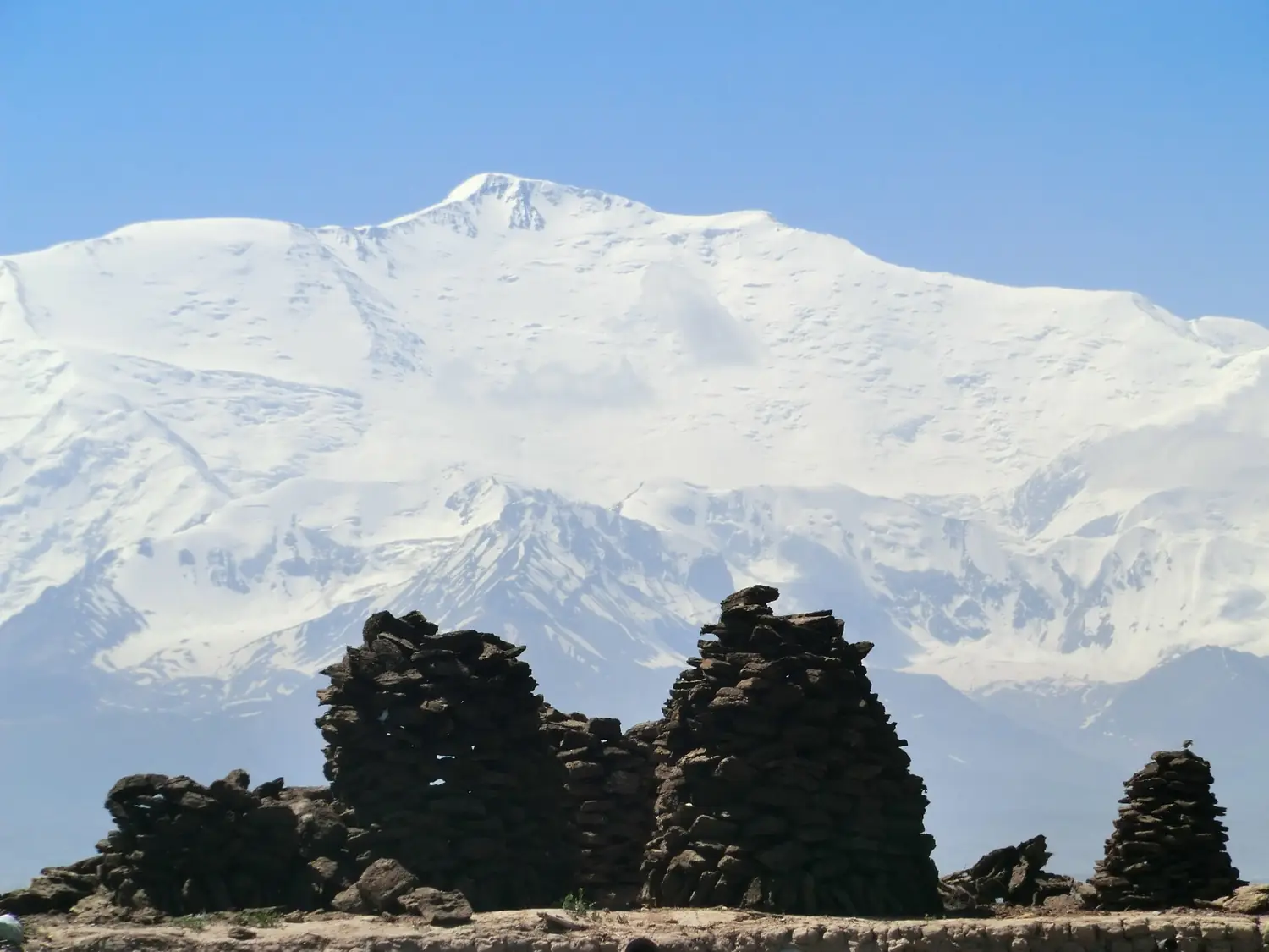 Lenin peak from Sary-mogol