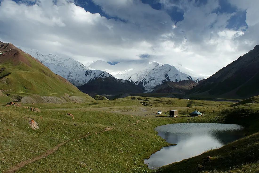 Peak Lenin, near base camp