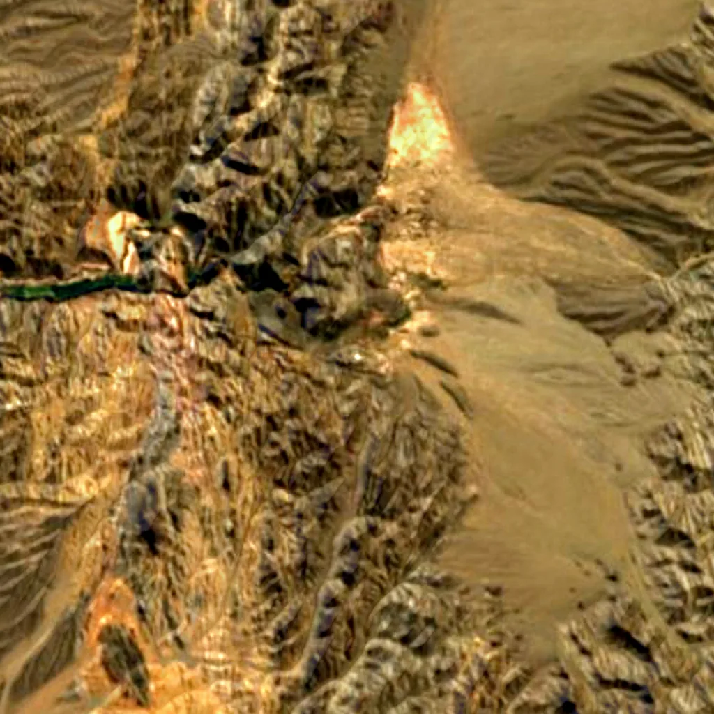 Leoncito Astronomical Complex seen from above (Sentinel-2)