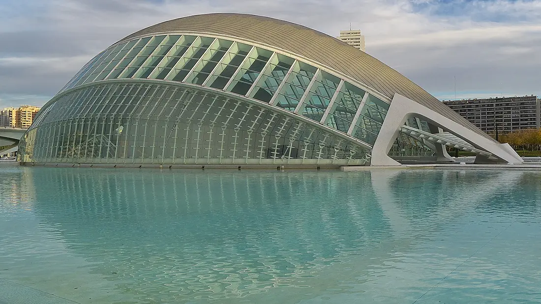 Ciudad de las Artes y la Ciencia de Valencia. El Hemisférico
