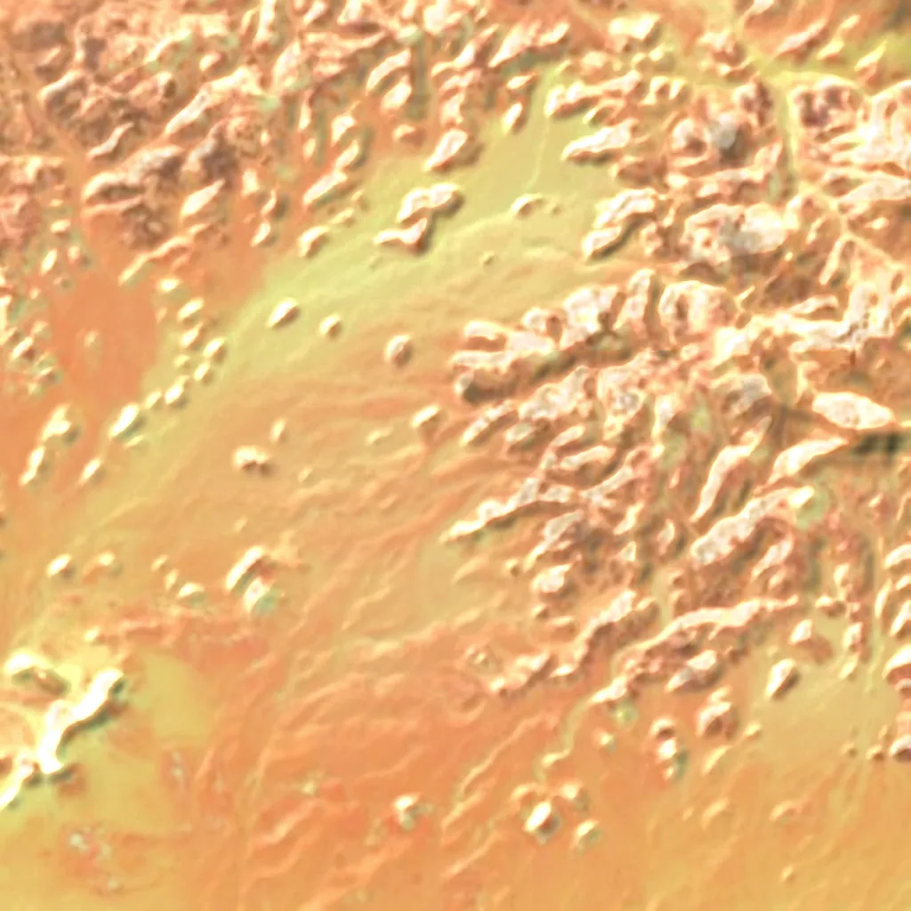 Libyan Desert seen from above (Sentinel-2)