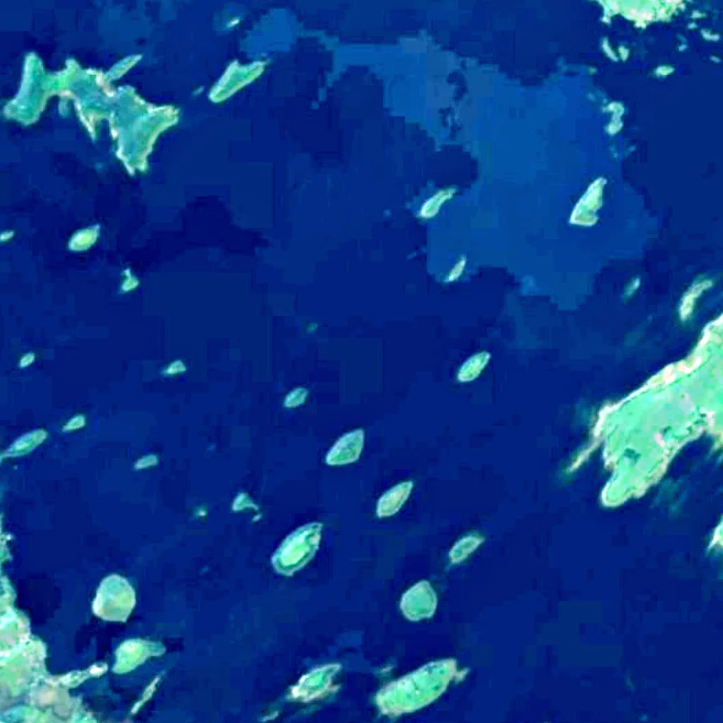Lough Corrib seen from above (Sentinel-2)