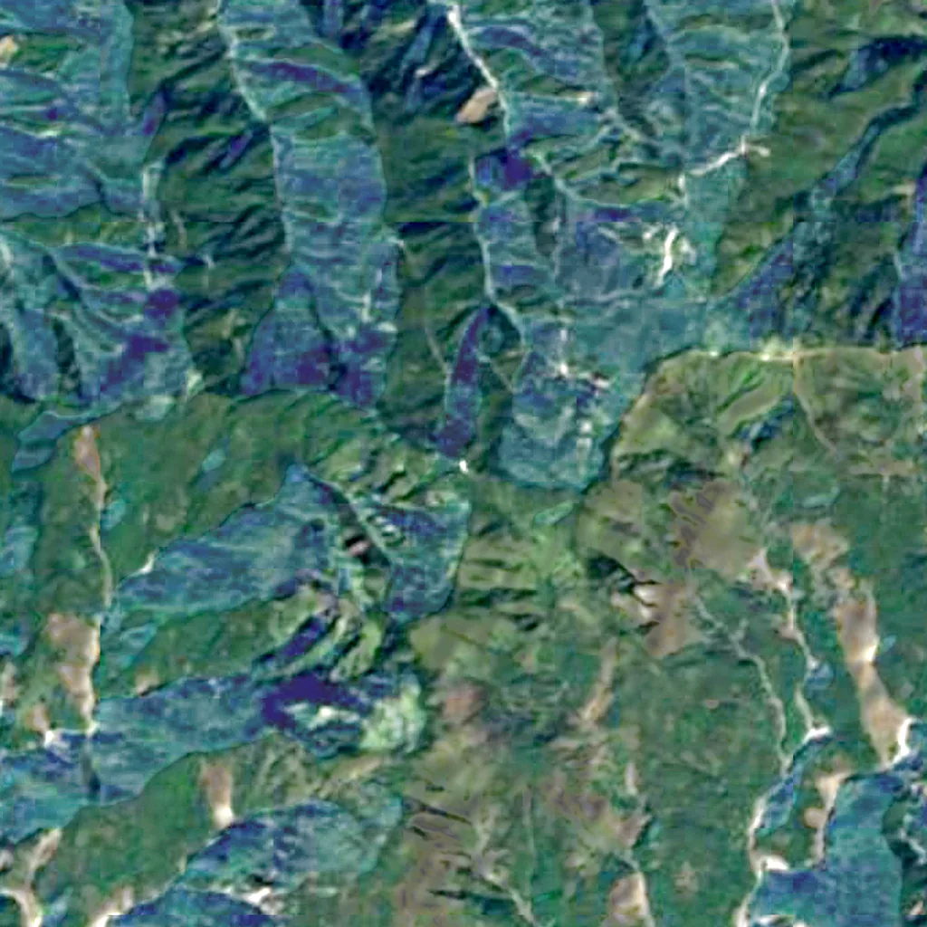Lulin Observatory seen from above (Sentinel-2)