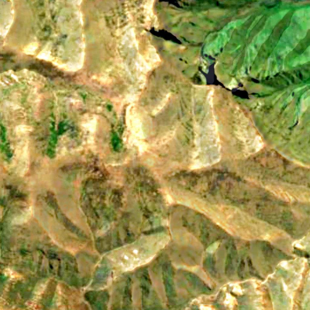 Mafadi seen from above (Sentinel-2)