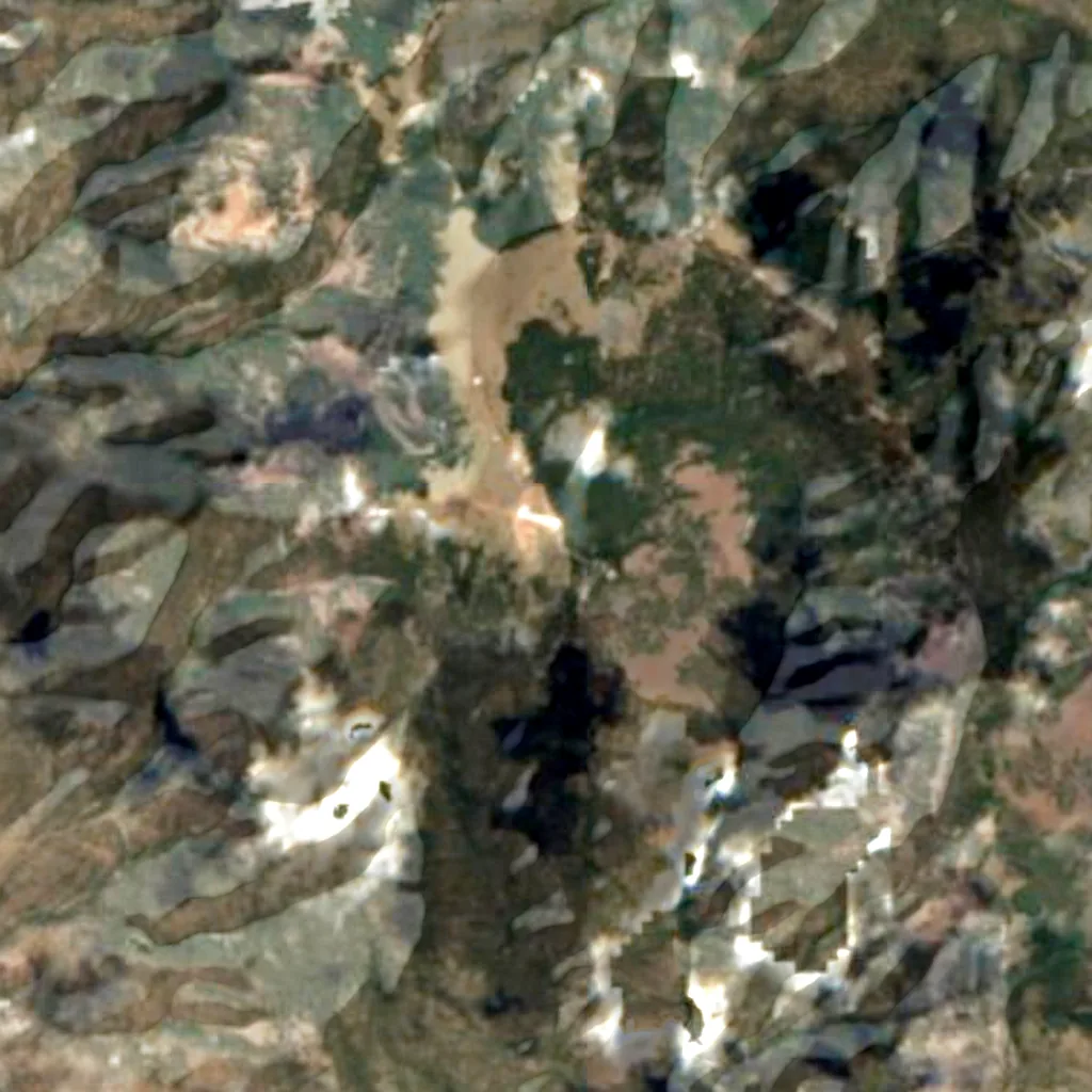 Magdalena Ridge Observatory seen from above (Sentinel-2)