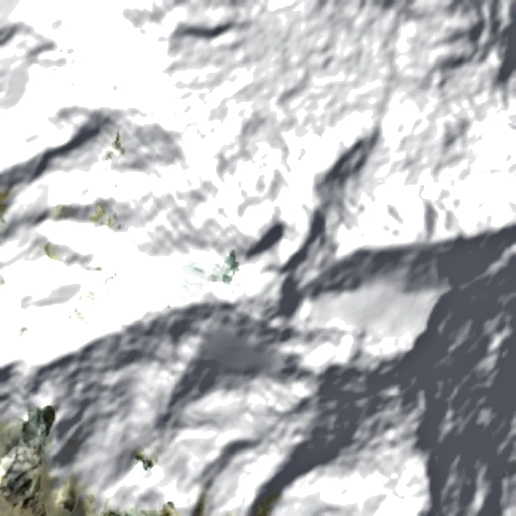 Makalu seen from above (Sentinel-2)