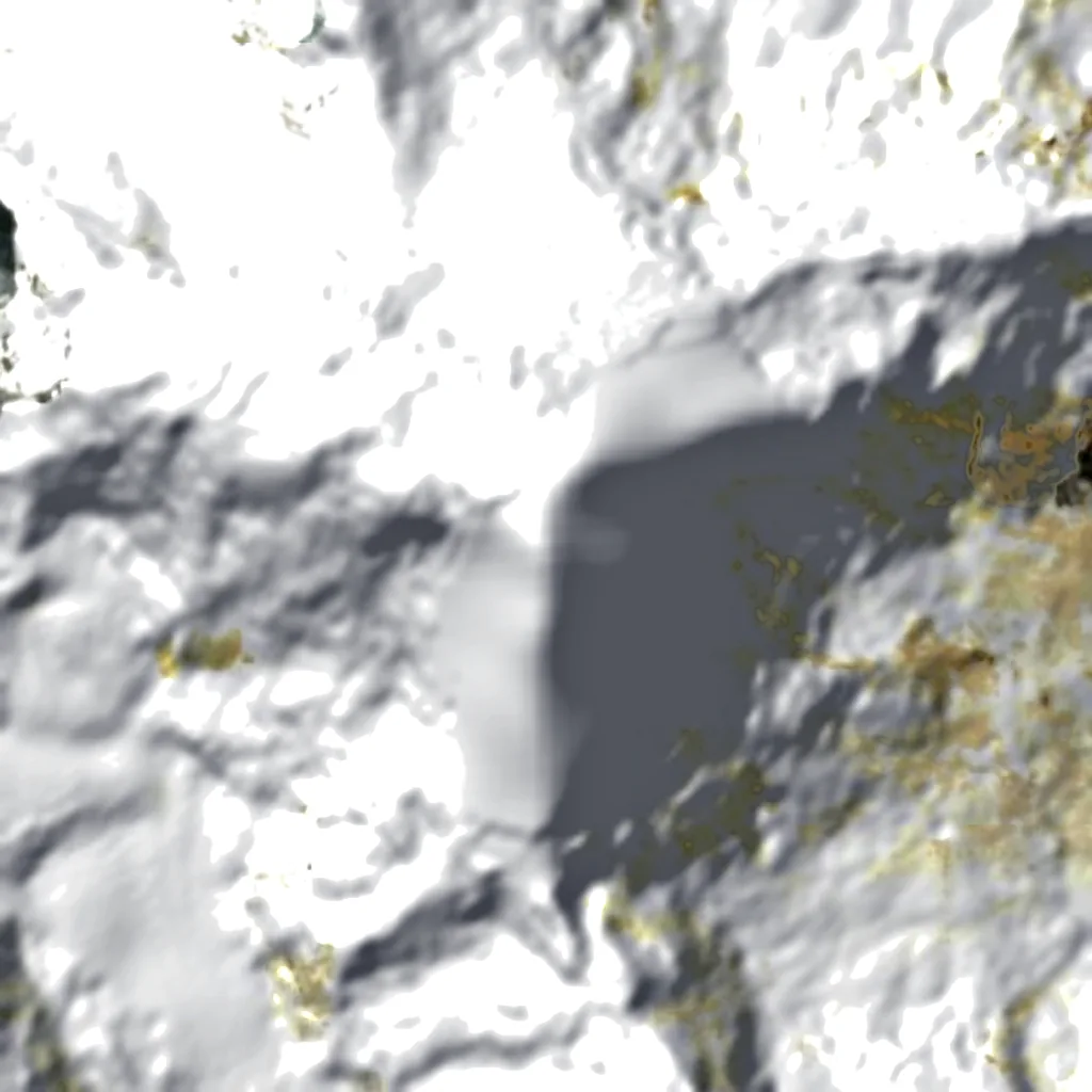 Manaslu seen from above (Sentinel-2)