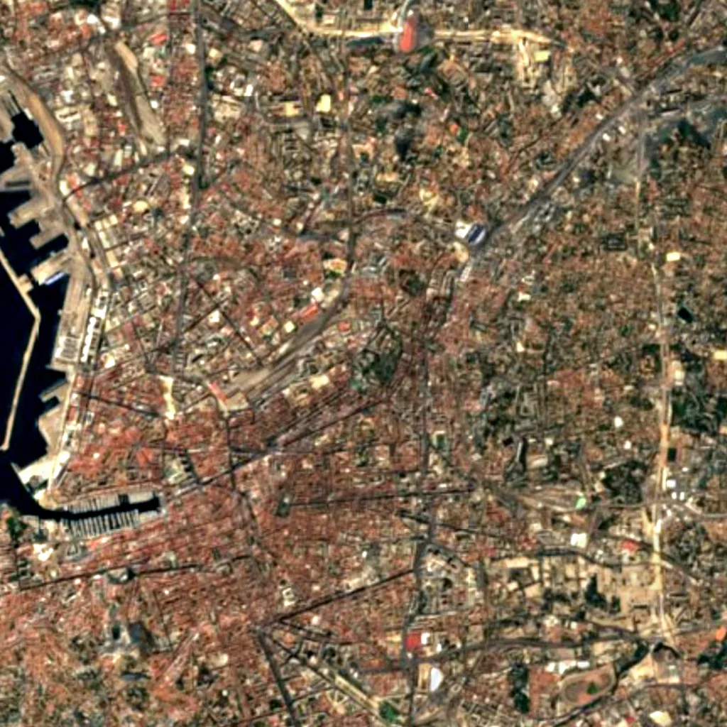 Marseille Observatory seen from above (Sentinel-2)