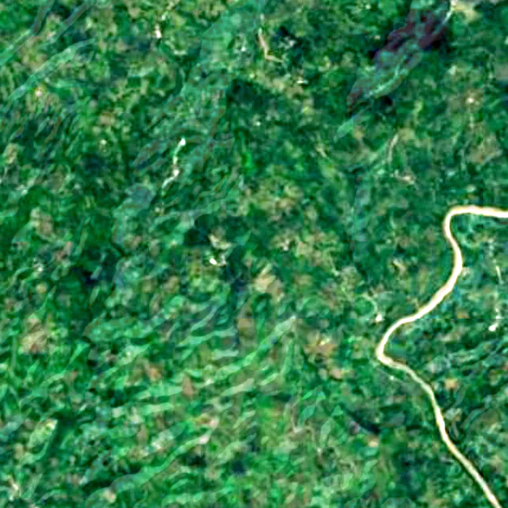 Mindanao seen from above (Sentinel-2)