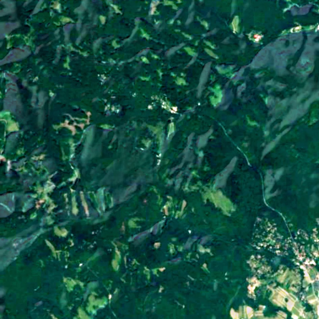 Modra Observatory seen from above (Sentinel-2)