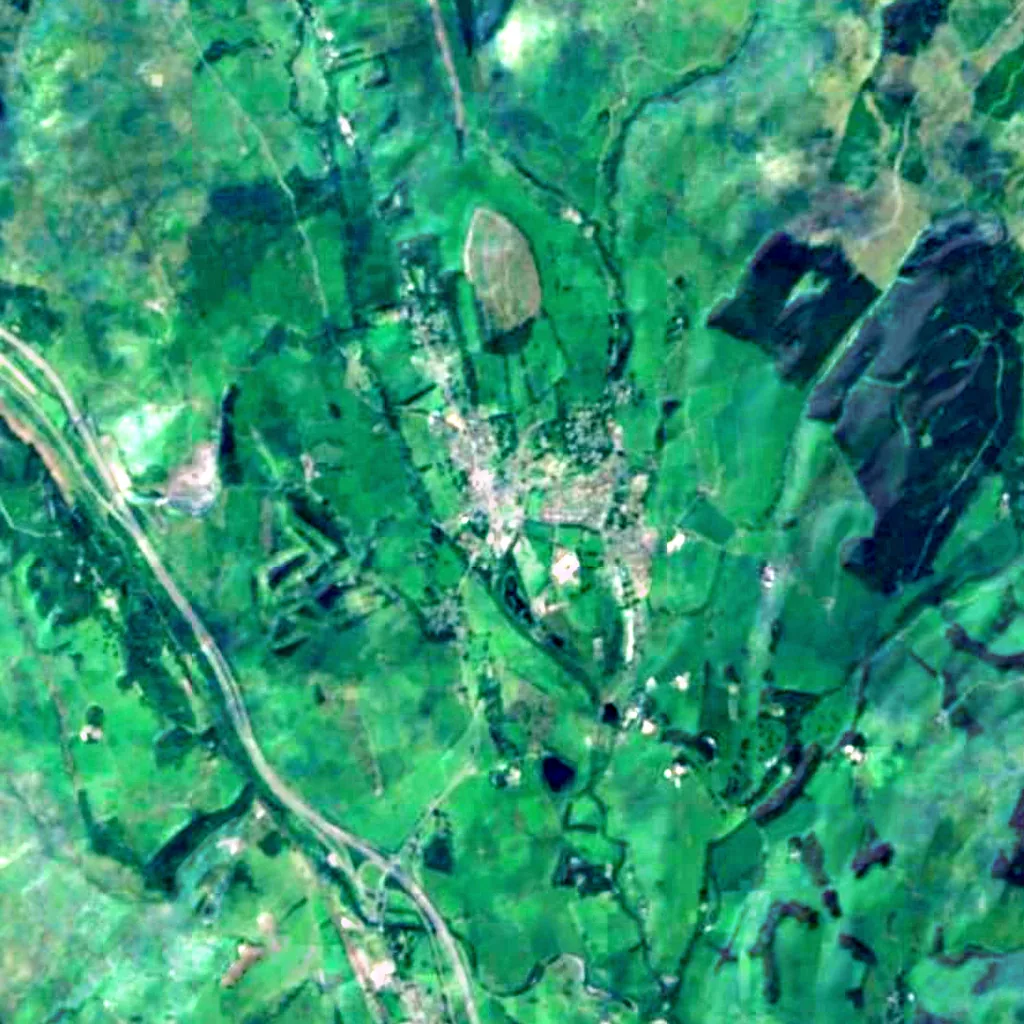 Moffat seen from above (Sentinel-2)
