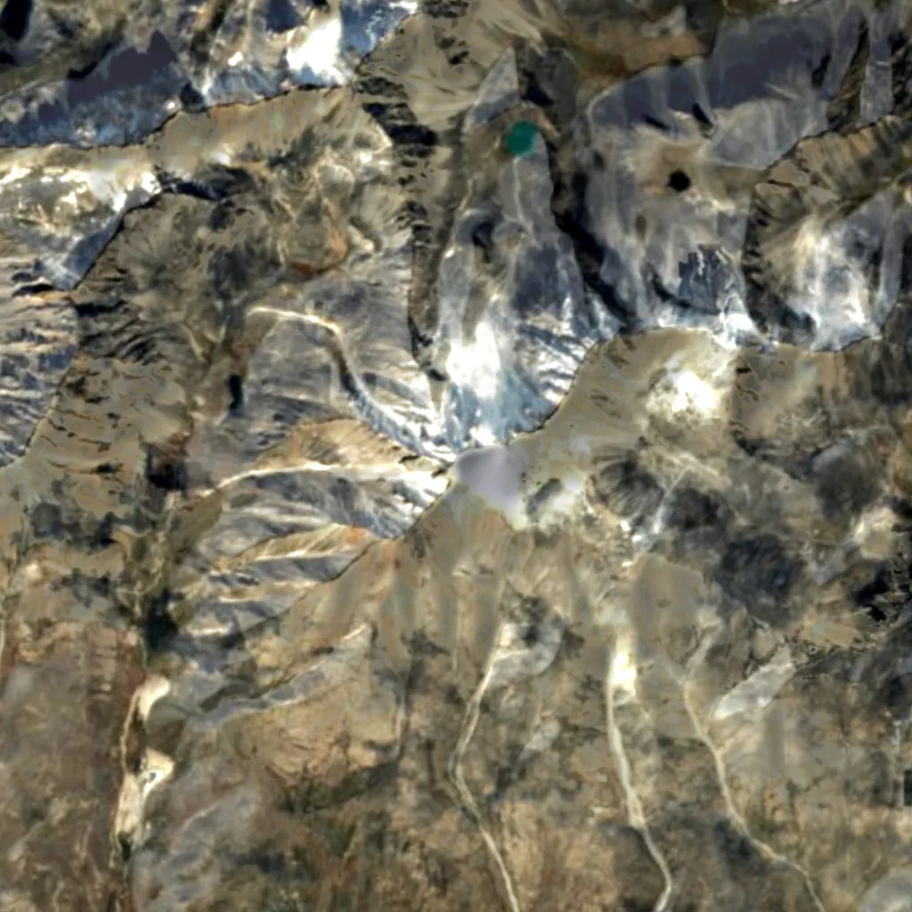 Monkh Saridag seen from above (Sentinel-2)