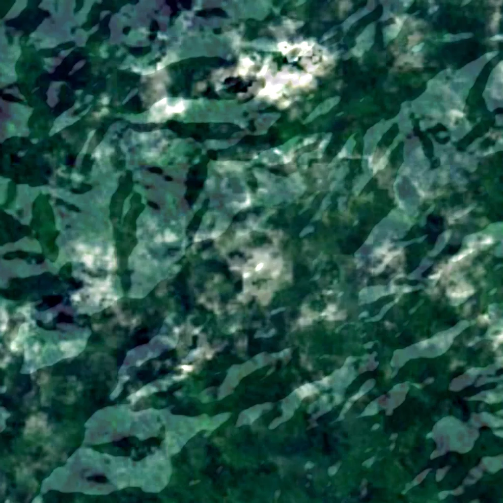 Morotai Island seen from above (Sentinel-2)
