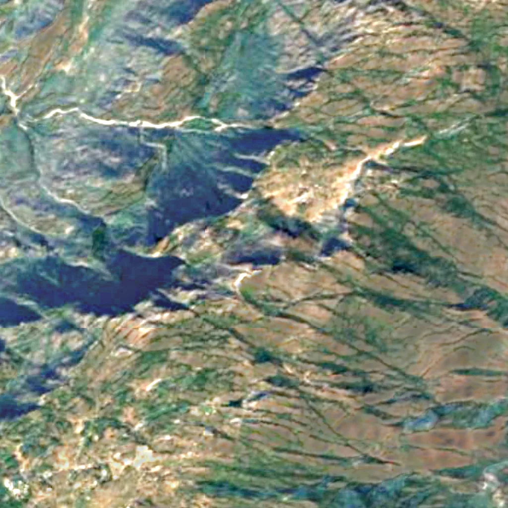 Mount Abu Observatory seen from above (Sentinel-2)