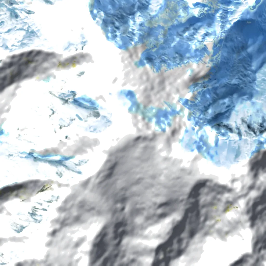 Mount Blackburn seen from above (Sentinel-2)